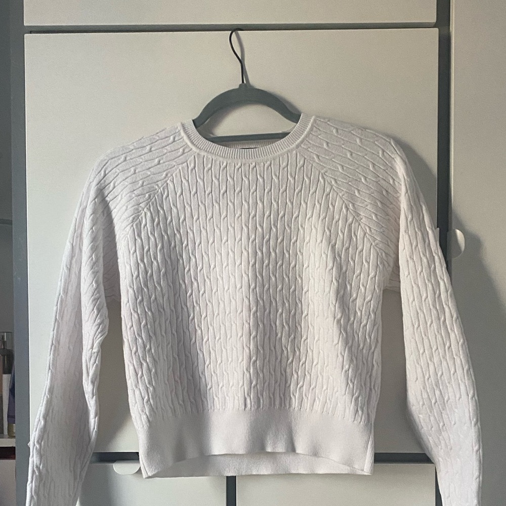 White sweater